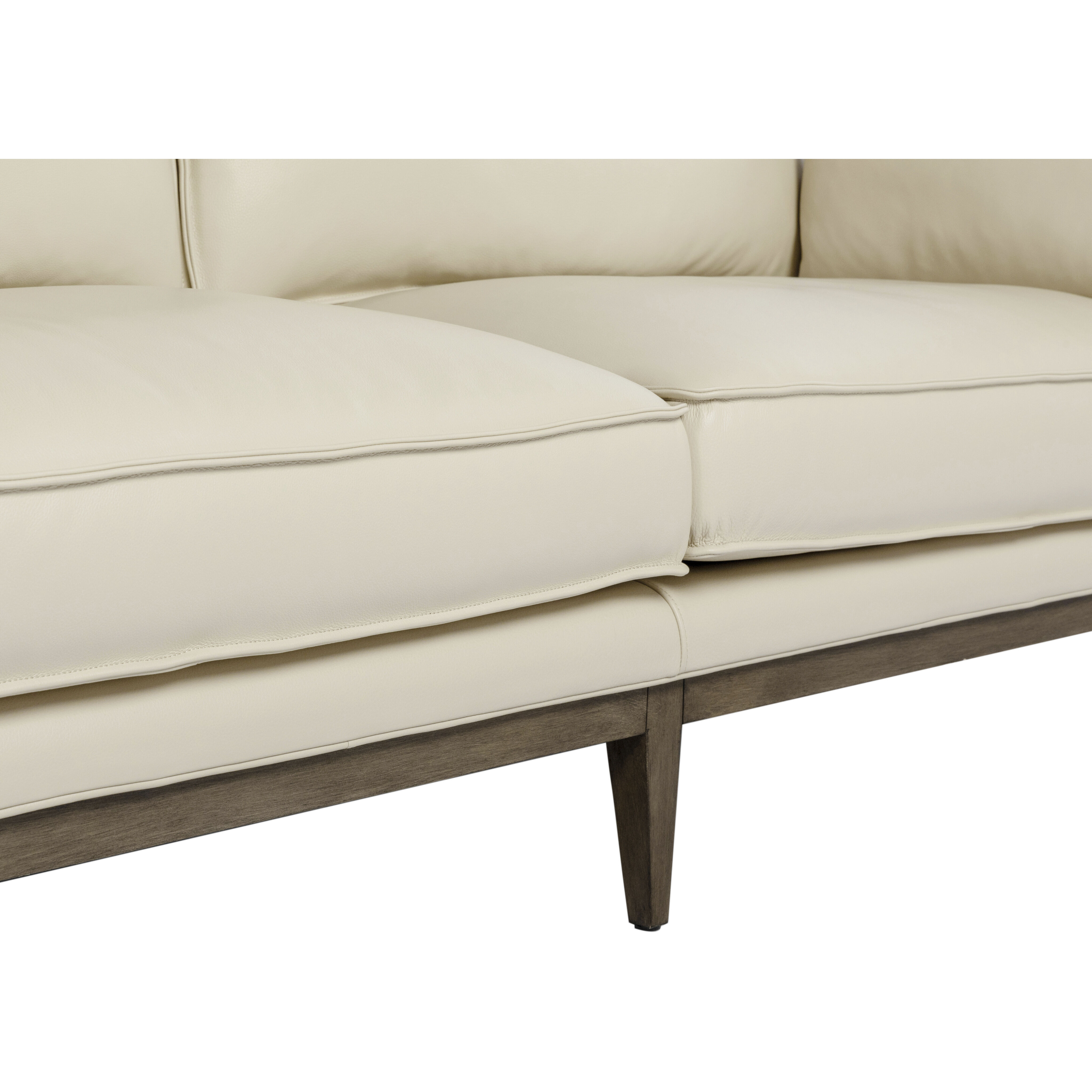 Mackenzie Astoria Cream Leather Sofa